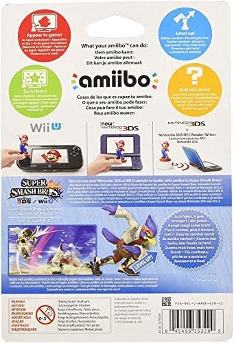 Nintendo 193395 Amiibo Smash Falco Lomb Figuren (Nintendo 3Ds) Falco Super Smash Bros. Collection