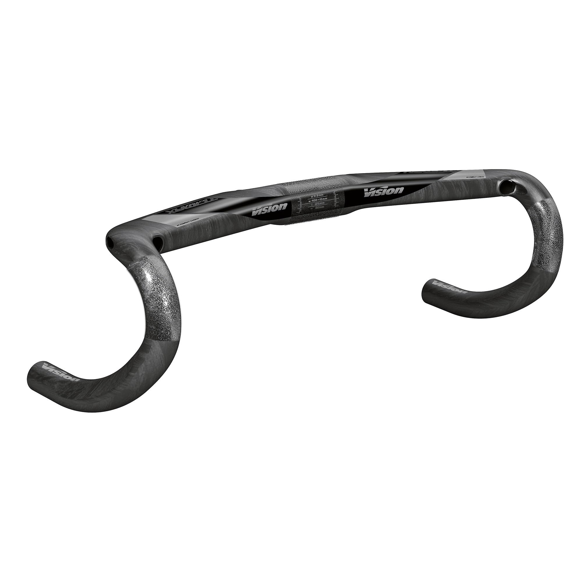 MANILLAR VISION TRIMAX CARB.AERO 350 mm 31.8 BLACK