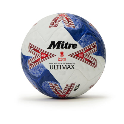 Mitre Ultimax Pro FA Cup Football | Official Emirates FA Cup Match Ball | Hyperfoam Power Cushioning | Elite Performance Football