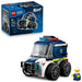 LEGO City Rides – Police Truck Toy - Emergency Vehicles Building Set w/a Police Officer Junior Minifigure - Party Bag Fillers - Small Collectible Gift for 5+ Year Old Boys - 60481
