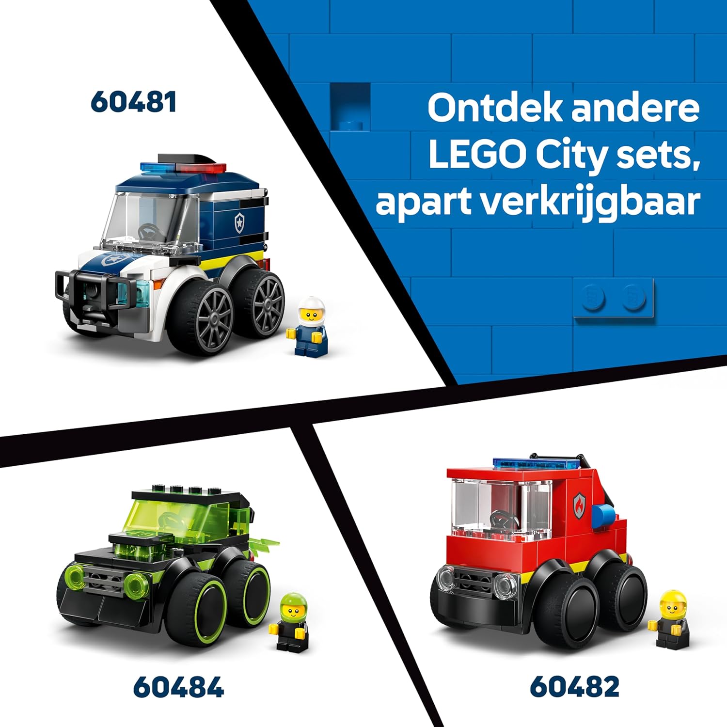 LEGO City Rides – Construction Loader Toy - Excavator Building Set w/a Worker Junior Minifigure - Party Bag Fillers - Small Collectible Gift for 5+ Year Old Boys - 60483