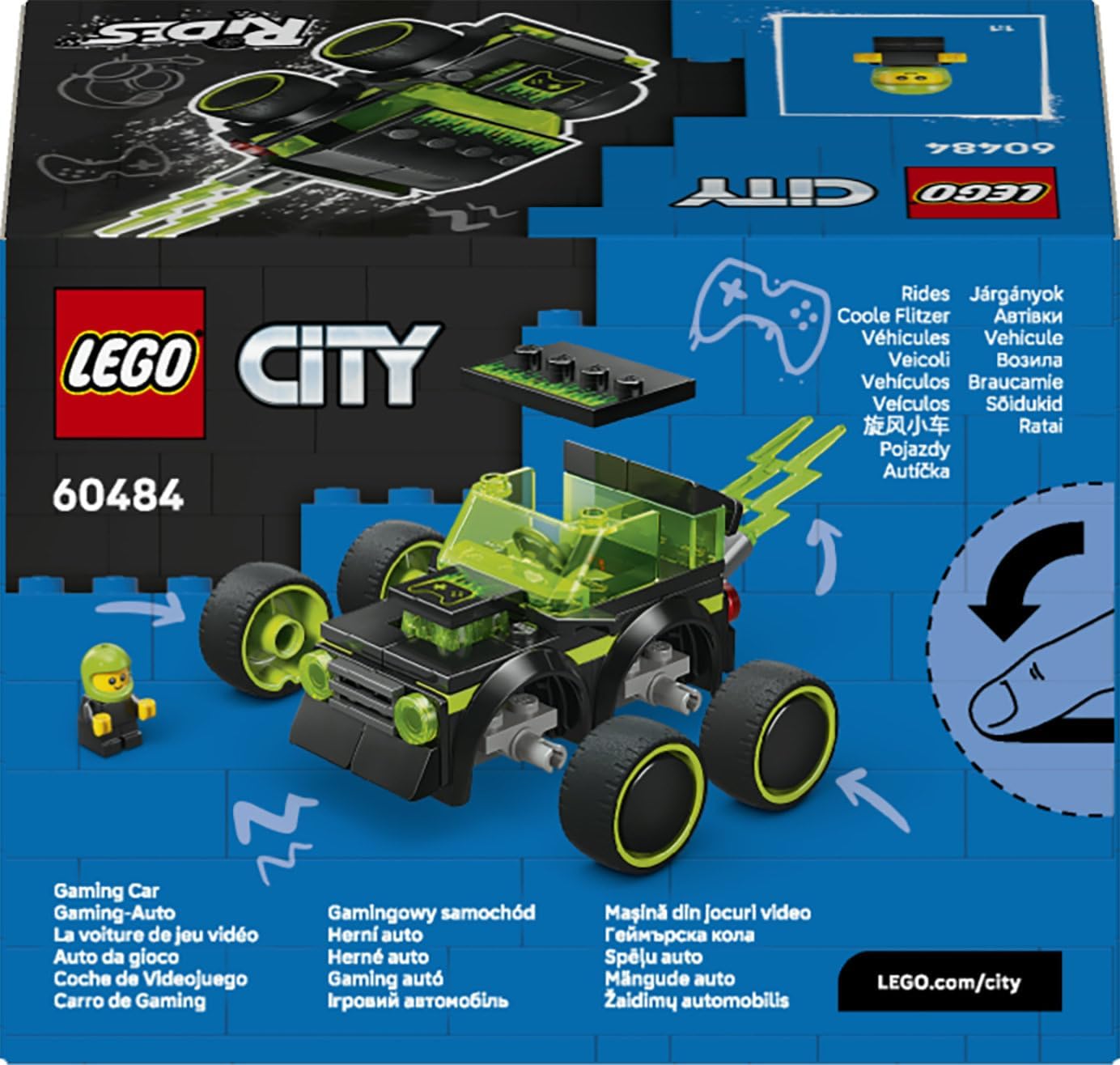 Lego City: Rides – Gaming Race Car (60484)