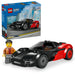 LEGO City EV Supercar Toy - Race Car Model Kit w/a Driver Minifigure - Fine Motor Skills Building Set - Small Birthday Gift Idea for 5+ Year Old Boys - 60486