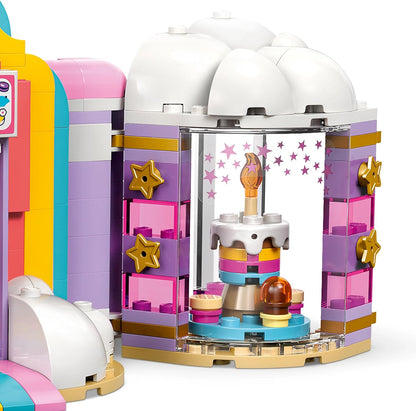 LEGO Friends Unicorn Dream Café - Toy Cake Shop w/ 3 Mini Dolls, Cash Register & Play Food Accessories incl. Cupcakes - Birthday Gift for 6+ Year Old Girls - 42684