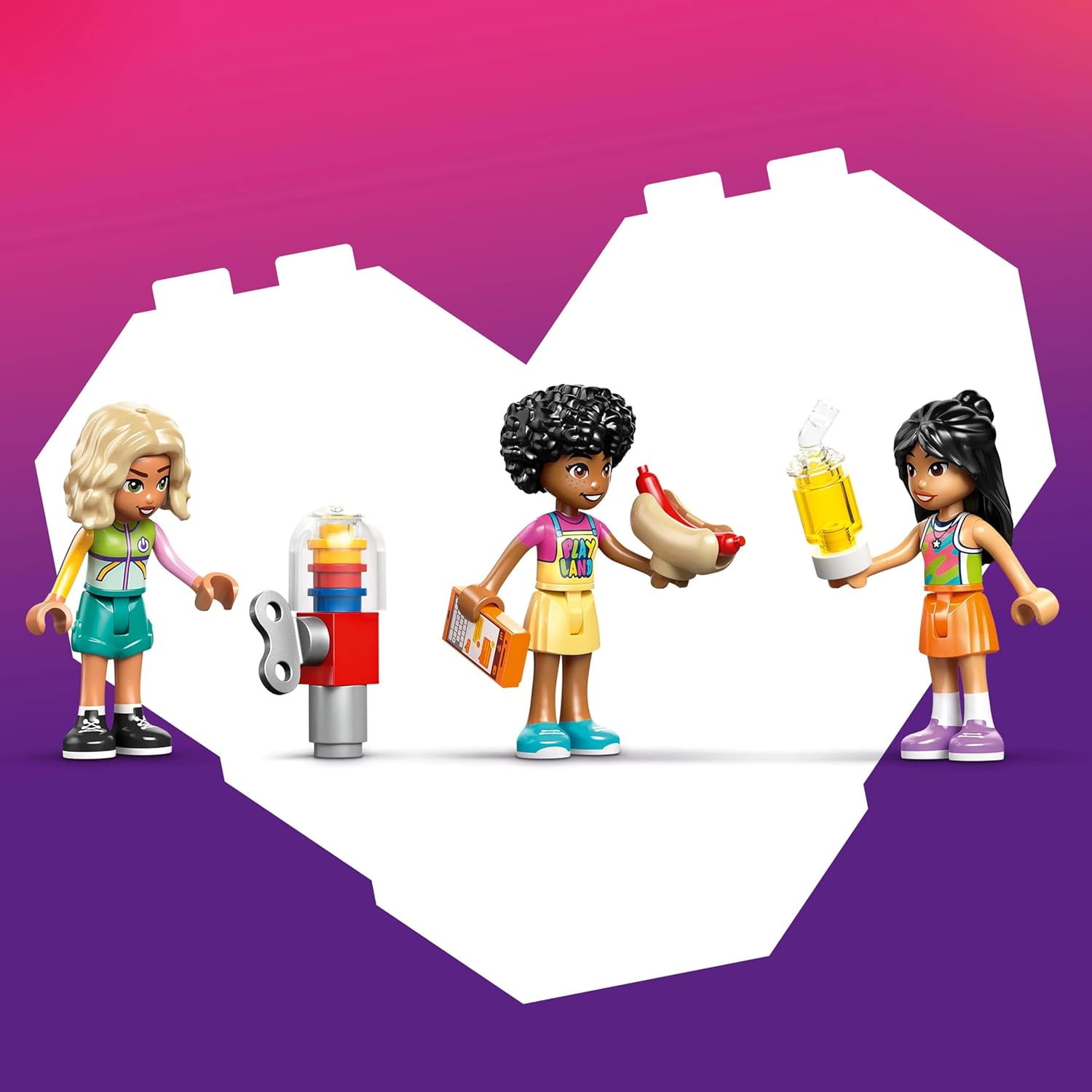 LEGO Friends Fun Indoor Playground - Creative Toy w/a Slide, Ball Pit, Roundabout, Snack Bar, 3 Mini Dolls & Accessories - Birthday Gift for 7+ Year Old Girls - 42686