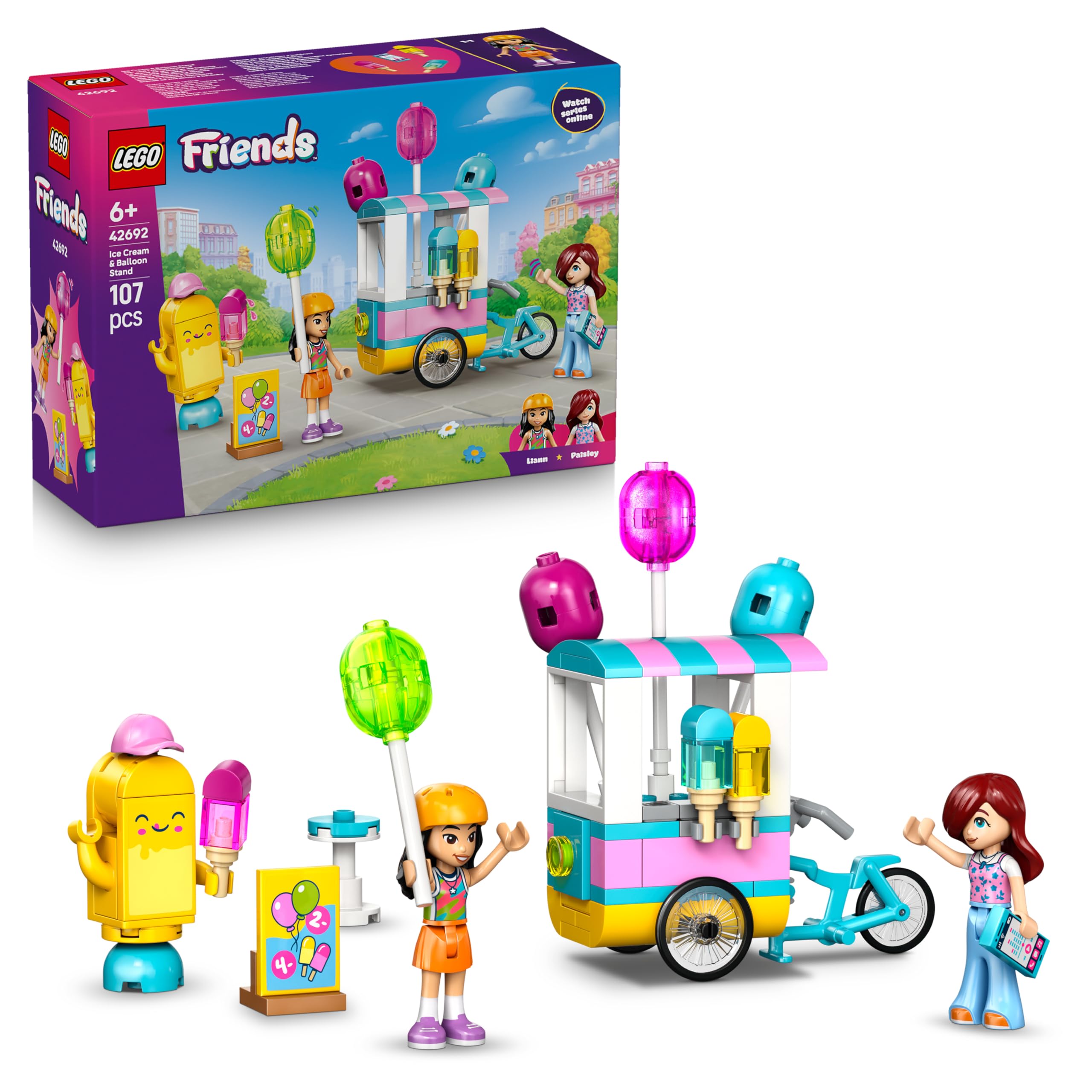 Lego Friends: Ice Cream & Balloon Stand (42692)
