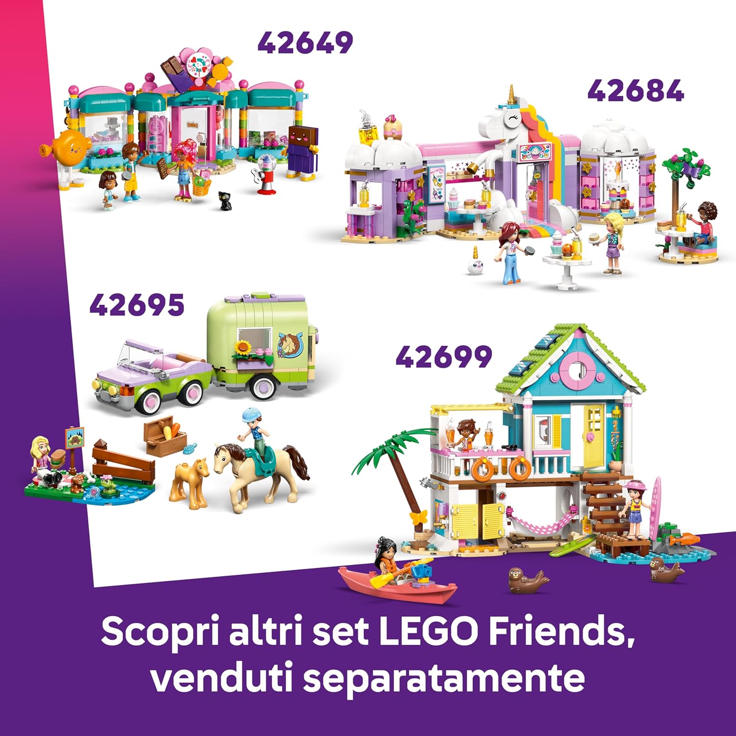 Lego Friends: Ice Cream & Balloon Stand (42692)