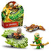 LEGO NINJAGO Lloyd vs. Earth Monster Spinner - Ninja Spinning Toy w/a Launcher, Battling Tops & 2 Minifigures - Birthday Gift for 6+ Year Old Boys & Fans - 71850