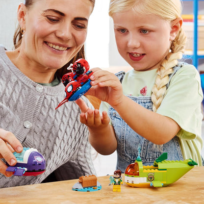 LEGO ǀ Marvel Spidey: Underwater Vehicles - SuperHero Toy w/ 3 Submarines & 3 Minifigures - Gift for 4+ Year Old Boys and Fans of the Spidey and his Amazing Friends Show - 11207