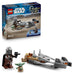 LEGO Star Wars 75436 The Mandalorian & Grogu's Speeder Bike Toy - incl. a Grogu Figure & Din Djarin Minifigure w/a Blaster - Small Birthday Gift for 6+ Year Old Boys & Fans