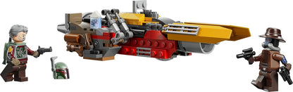 LEGO Star Wars 75437 Cobb Vanth's Speeder Toy - incl. Cobb Vanth & Cad Bane Minifigures, plus Blasters & a Jetpack - Gift for 7+ Year Old Boys and The Mandalorian Fans