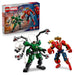 LEGO | Marvel Mech Battle: Spider-Man vs. Doc Ock - Superhero Toy w/ 2 Action Figures, 3 Minifigures, Stud Shooters & Spider Slings - Gift for 6+ Year Old Boys - 76338