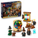LEGO Harry Potter Hogwarts Castle: Sorting Hat Ceremony Toy - Collectible Patronus, Hermione & Draco Malfoy Minifigures with Wands & a Spinning Wheel - Gift for 7+ Year Old Girls & Boys - 76460