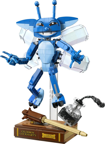 LEGO Harry Potter Cornish Pixie Toy - Bedroom or Desk Decor Figure w/Gilderoy Lockhart's Book and Wand - Birthday Gift for 8+ Year Old Girls & Boys - 76461