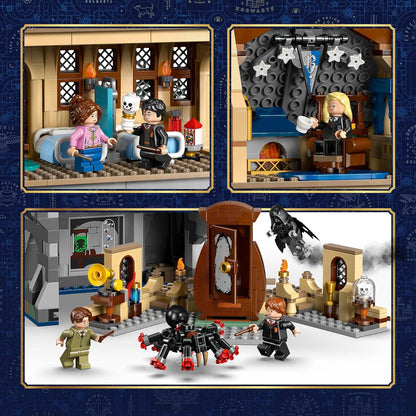 LEGO Harry Potter Hogwarts Castle: Hospital Wing Toy - DIY Miniature Model Kit with 7 Minifigures incl. Hermione & Ron - Gift Idea for 9+ Year Old Girls, Boys & Fans - 76463