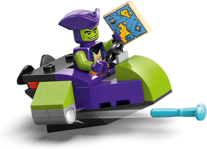LEGO ǀ Marvel Team Spidey Pirate Ship Toy - SuperHero Set w/a Ship Model, 2 Boats & 4 Minifigures - Gift for 4+ Year Old Boys and Fans of the Spidey and his Amazing Friends Show - 11208