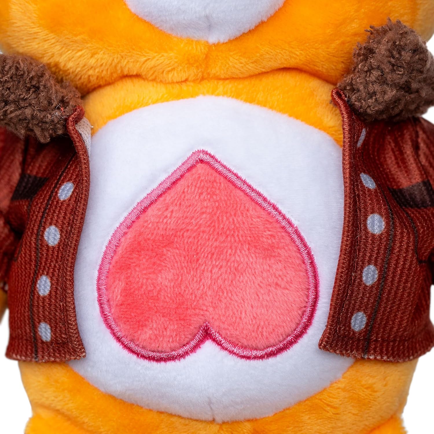 Basic Fun Care Bears x Stranger Things Tenderheart Bear as Lucas – 22 cm Fun Size Plush – Limited Edition Collectible – Gift for Stranger Things Fans