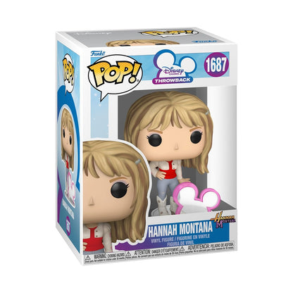 Funko Pop! Disney: Hannah Montana - Hannah With Disney Icon - Collectable Vinyl Figure - Gift Idea - Official Merchandise - Toys for Kids & Adults - Comedy Fans - Model Figure for Collectors