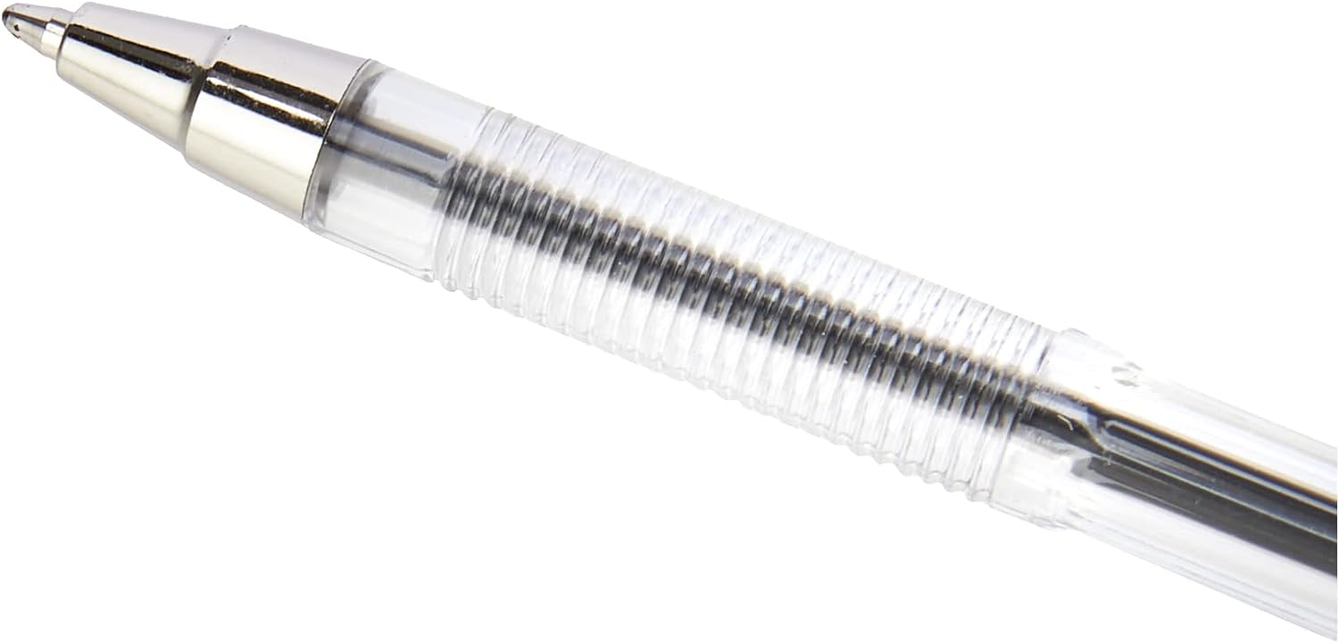 Hainenko 864017 Value Medium Ballpoint Pen - Violet (Pack of 50