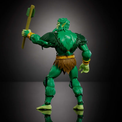 Masters of the Universe Origins Action Figure 200X Cartoon Collection Moss Man, 5.5 Inch 1980s MOTU TV Hero, Detailed Design & Mace, Camouflaged Spy, JHJ96