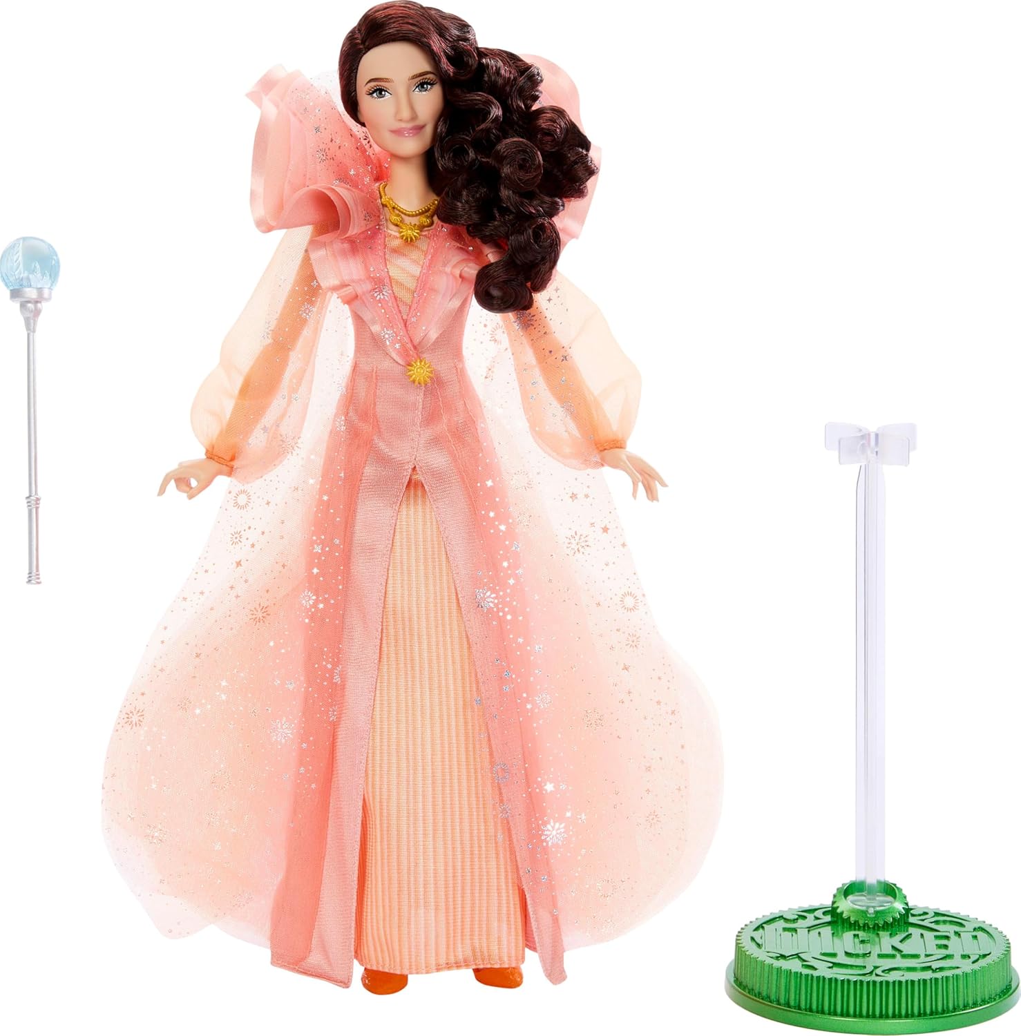 Mattel Universal Pictures’ Wicked Magical Wise Woman Sun Fashion Doll with Removable Deluxe Outfit & Accessory, Inspired by the Movie, JLD88