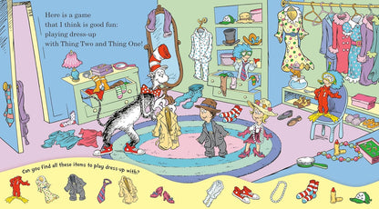 The Cat in the Hat's Super-Dee-Dooper Seek and Find!: With Over 100 Silly Things to Find (Dr. Seuss Seek and Find Board Books