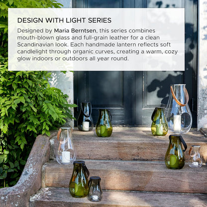 Holmegaard - Dwl Lantern 16 Cm - Smoked Glass