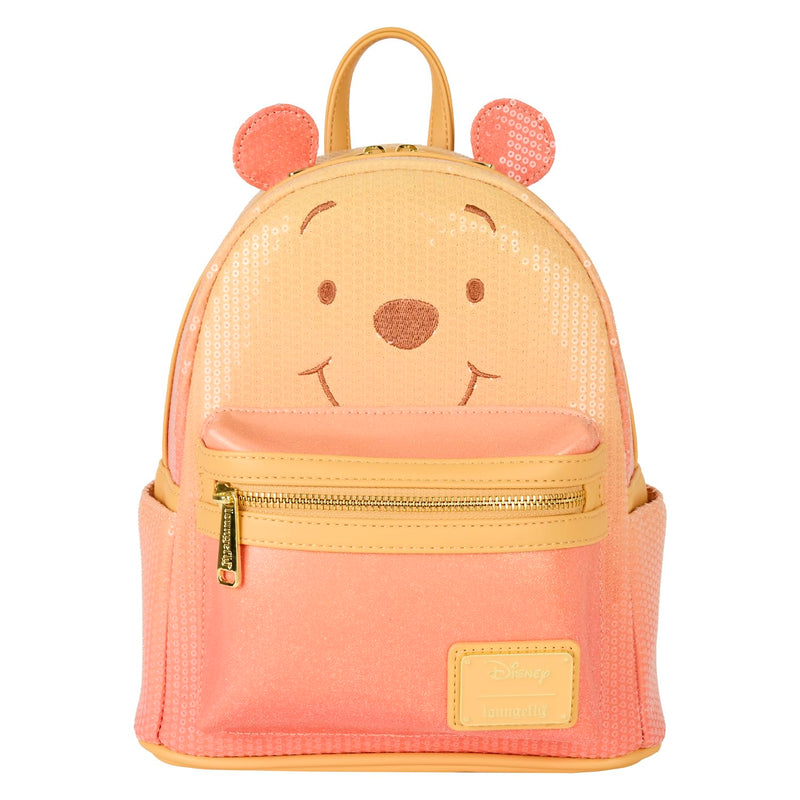 Loungefly Mini zaino Winnie The Pooh con paillettes e glitter