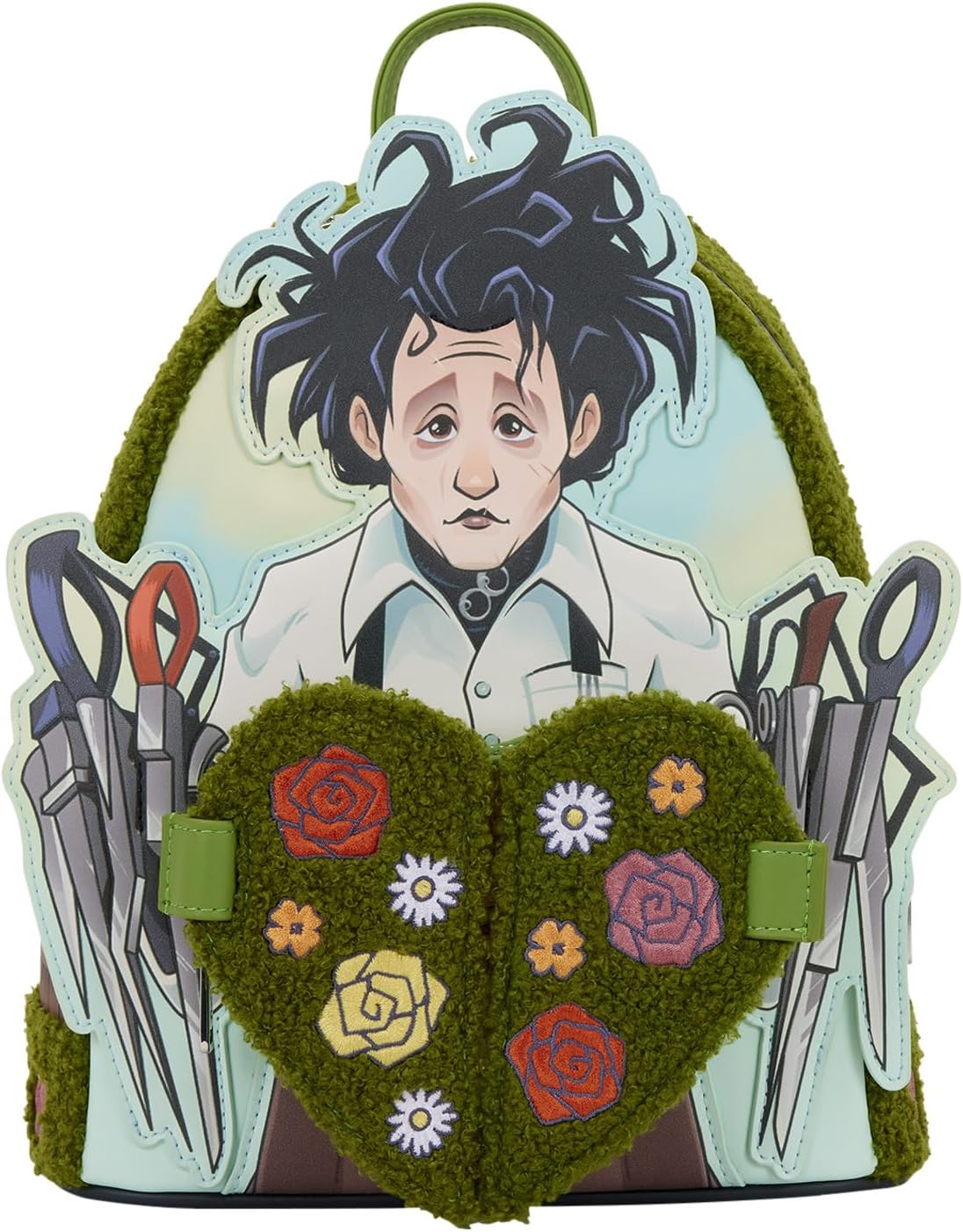 Loungefly Edward Scissorhands Sherpa Mini Zaino