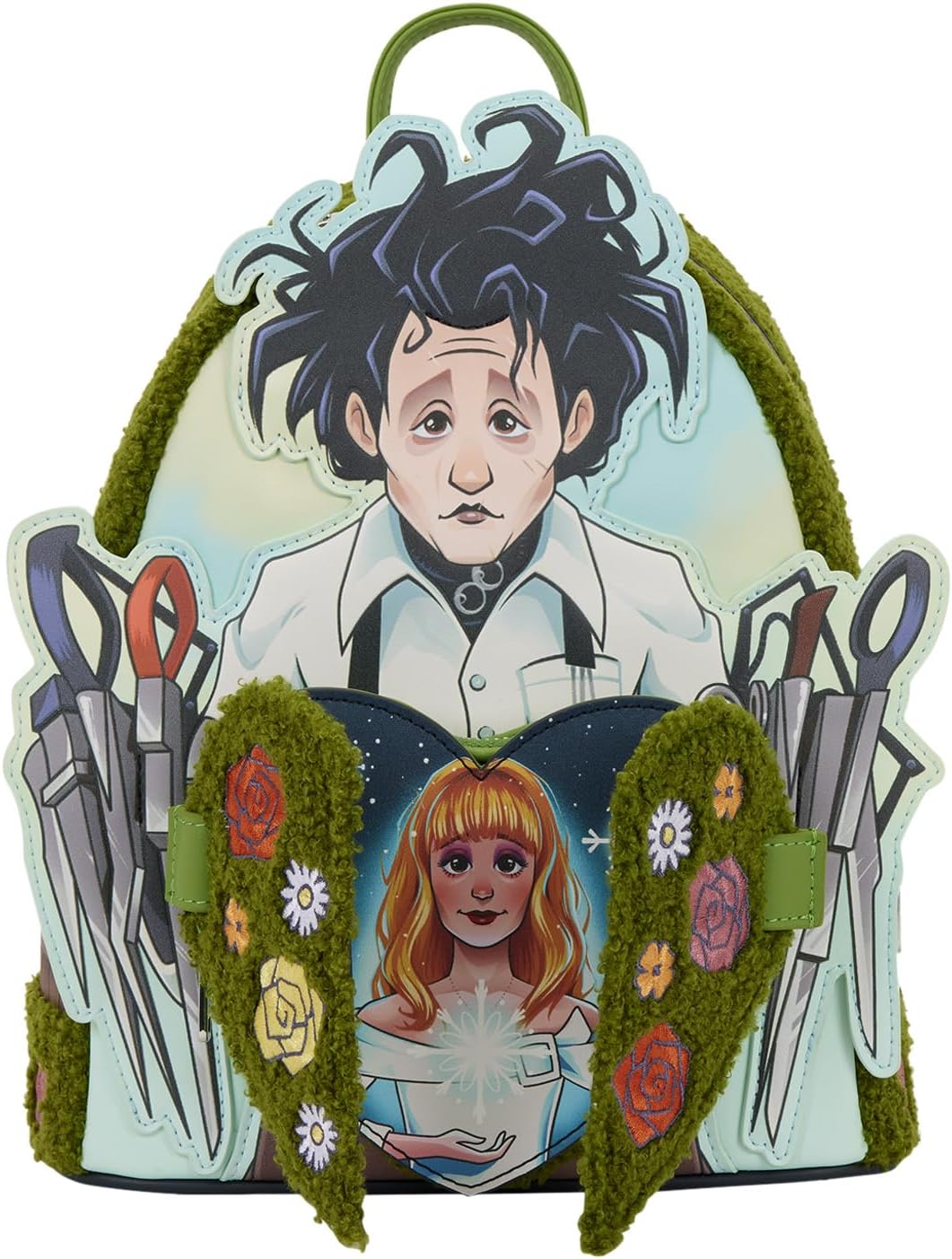 Loungefly Edward Scissorhands Sherpa Mini Zaino