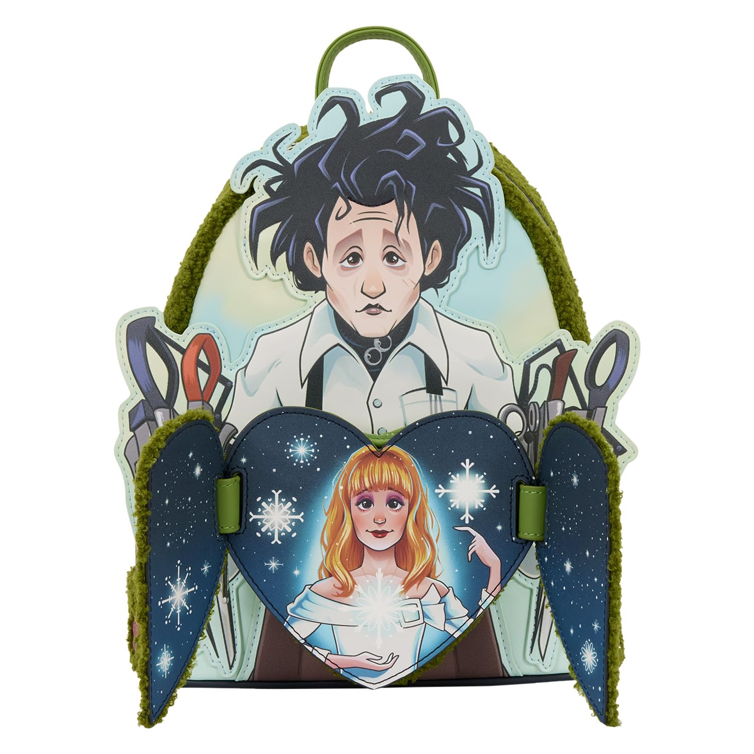 Loungefly Edward Scissorhands Sherpa Mini Zaino