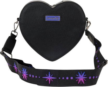 Loungefly Neon Cat Heart Figural Crossbody Bag