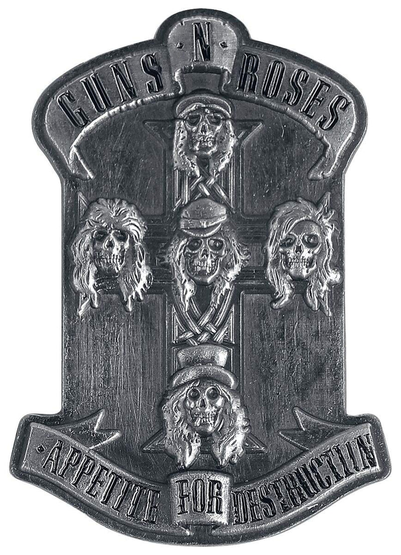 Guns N' Roses Appetite for destruction Pin grey