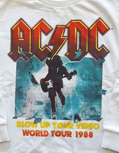 AC/DC Childrens/Kids Blow Up Your Video Sweatshirt