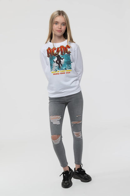 AC/DC Childrens/Kids Blow Up Your Video Sweatshirt