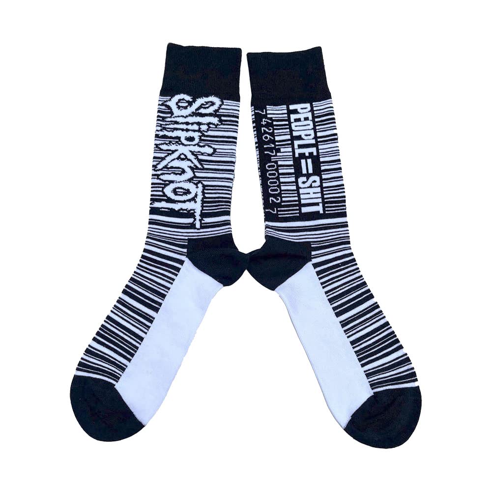 Slipknot Calzini Band Logo Nuovo Ufficiale Uomo Uk Size 7.5 - One
