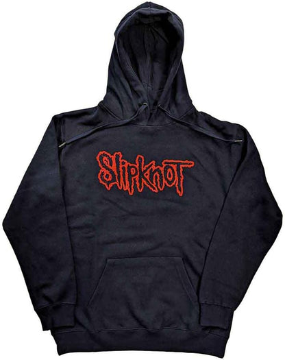 Slipknot Unisex Adult Back Print Logo Pullover Hoodie (XS) (Black