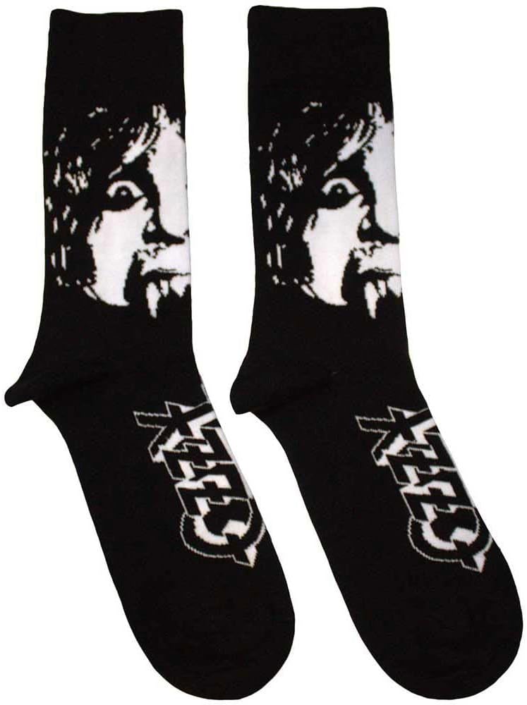 Rock Off officially licensed products Ozzy Osbourne Madman Logo Ankle Socks One Size