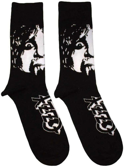 Rock Off officially licensed products Ozzy Osbourne Madman Logo Ankle Socks One Size