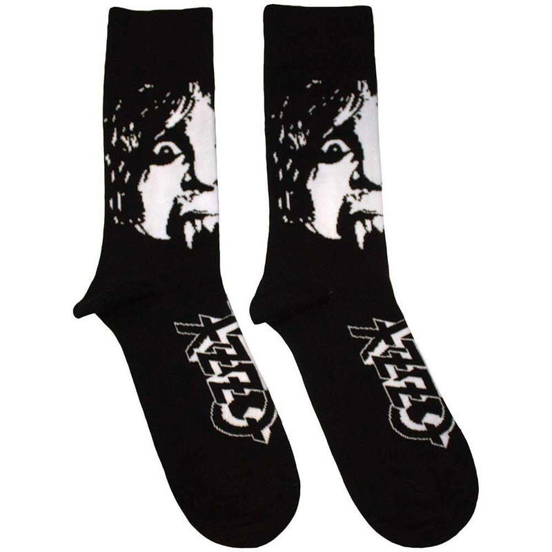 Rock Off officially licensed products Ozzy Osbourne Madman Logo Ankle Socks One Size
