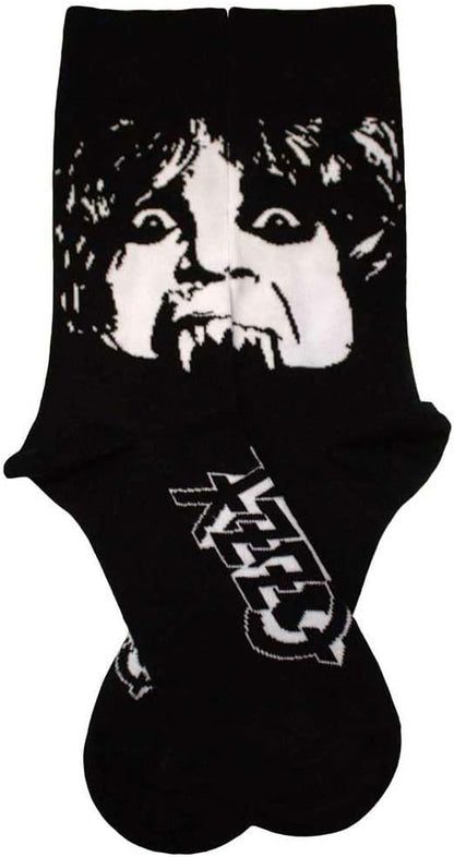 Rock Off officially licensed products Ozzy Osbourne Madman Logo Ankle Socks One Size