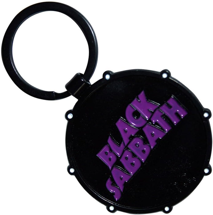 Keychain # # Wavy Logo & Daemon Drum