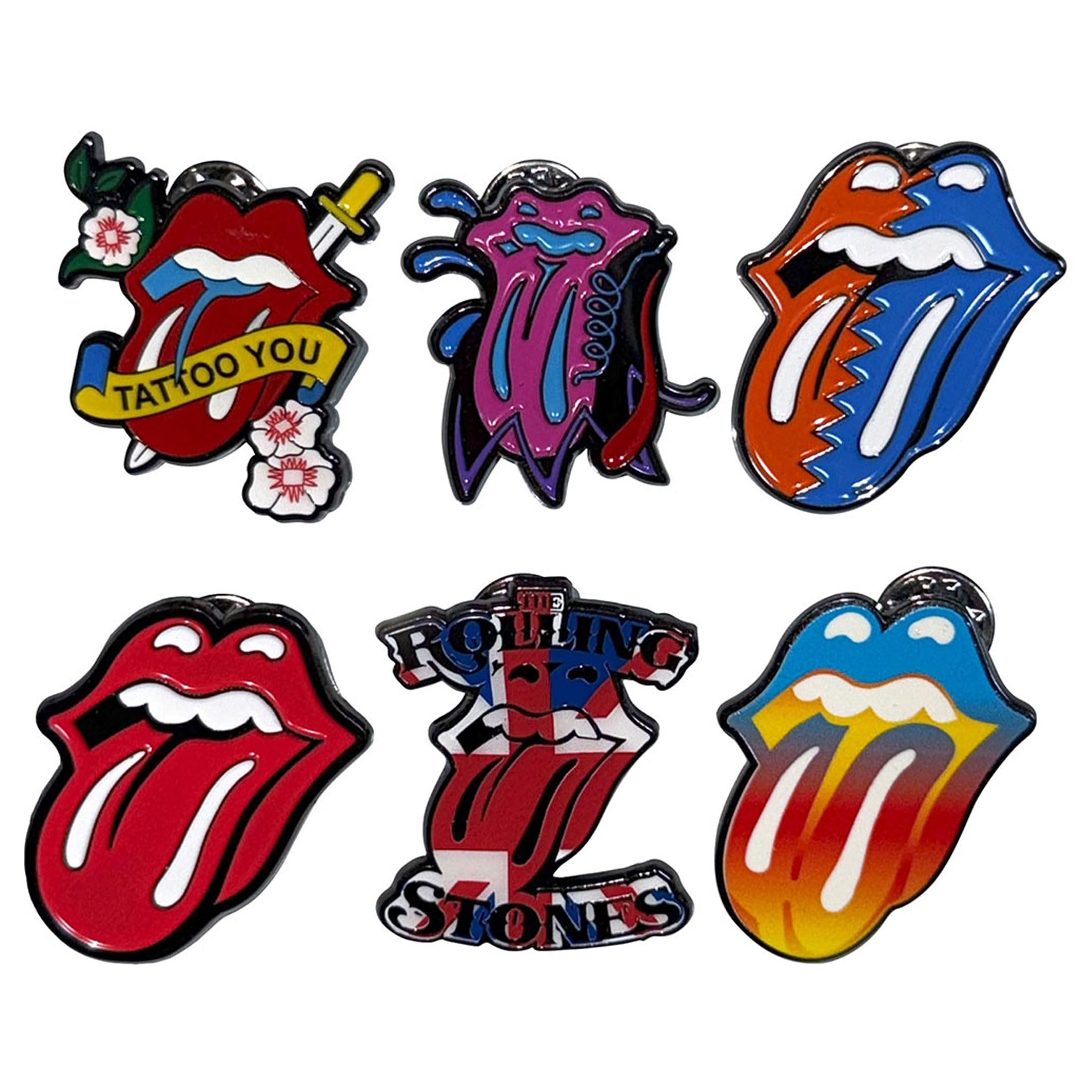 Pin Badge Set # # Tongues Evolution 1