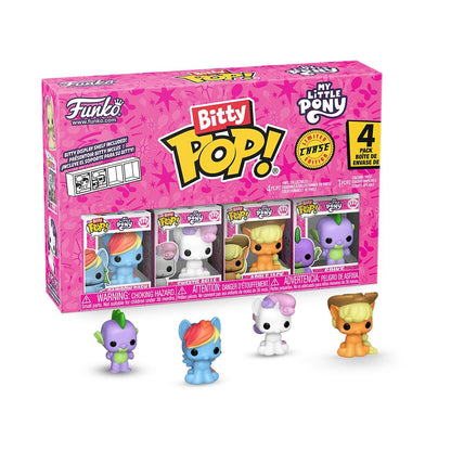 Funko Bitty POP! 4 Pack: My Little Pony - Rainbow Dash - Collectable Vinyl Figure - Gift Idea - Official Merchandise - Toys For Kids & Adults - Model Figure for Collectors and Display