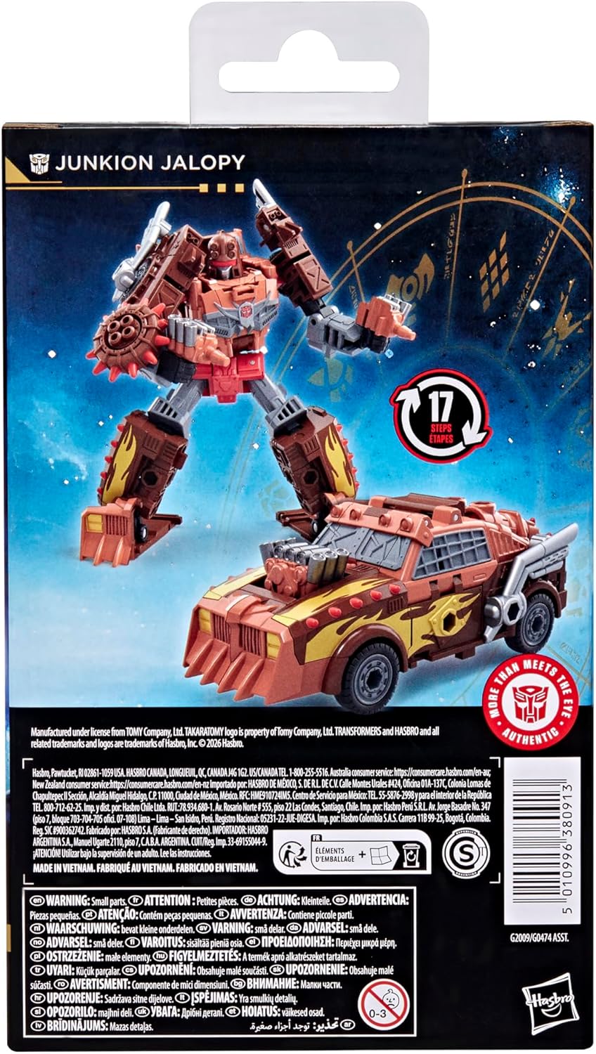 Transformers Age of the Primes Deluxe Class Junkion Jalopy Action Figure