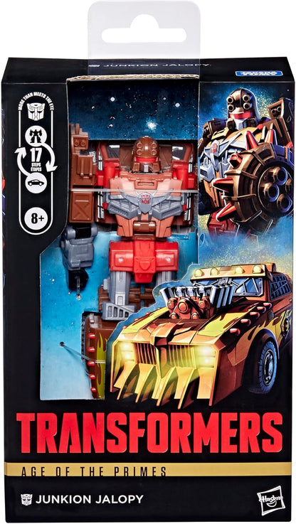 Transformers Age of the Primes Deluxe Class Junkion Jalopy Action Figure
