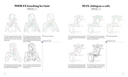 Learn to Draw Characters with 50 Models