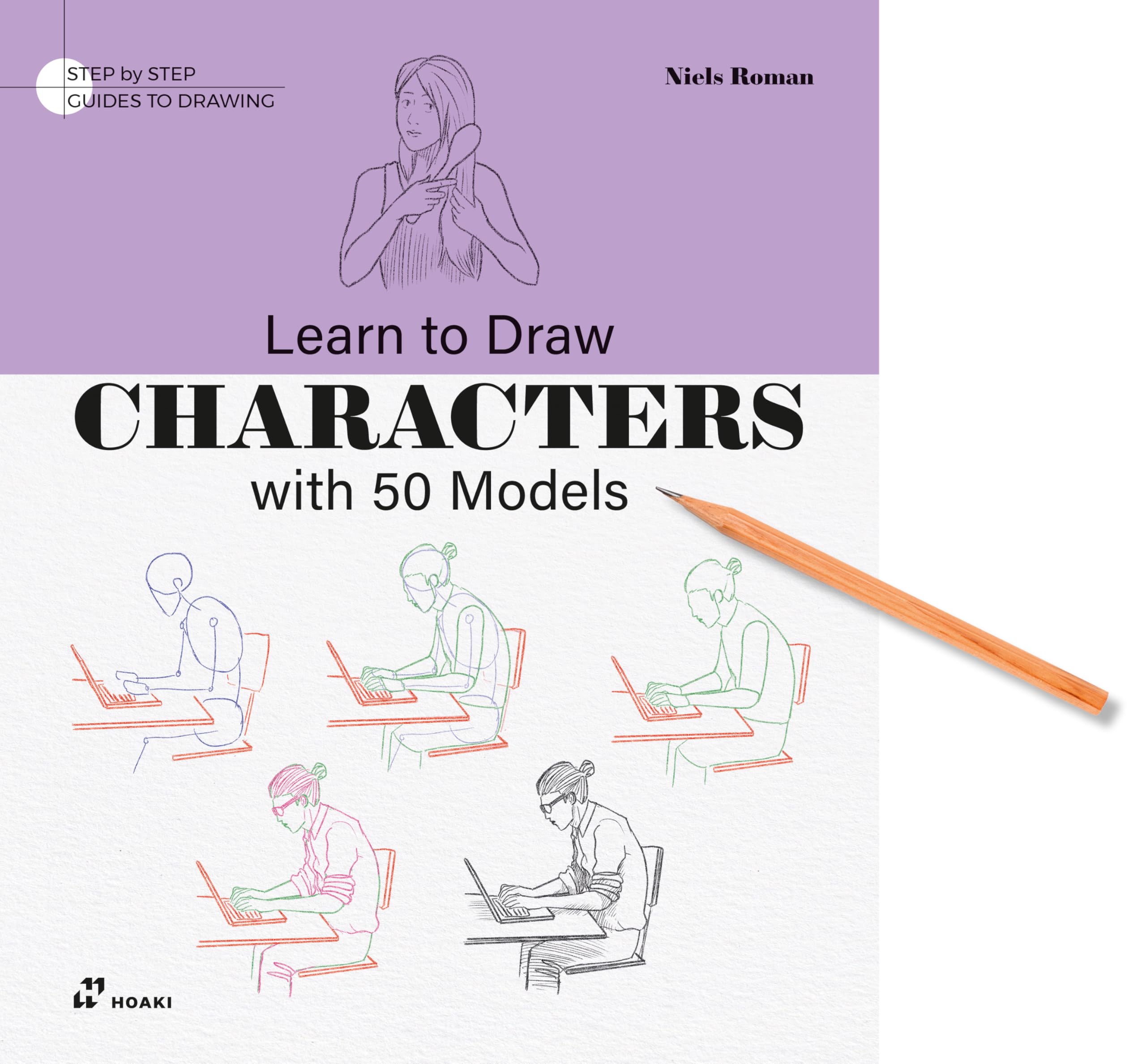 Learn to Draw Characters with 50 Models