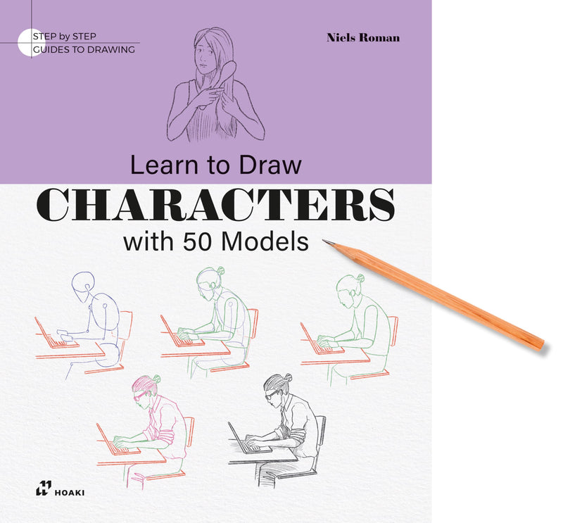 Learn to Draw Characters with 50 Models