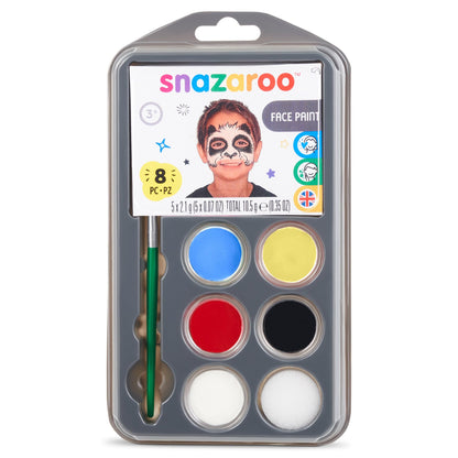 Snazaroo - Face Paint Set 7 Pieces + Idea Booklet (791059)